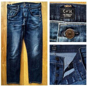 CITIZENS OF HUMANITY EMERSON SLIM BOYFRIEND BUTTON JEANS WOMEN’S sz 26 High Rise